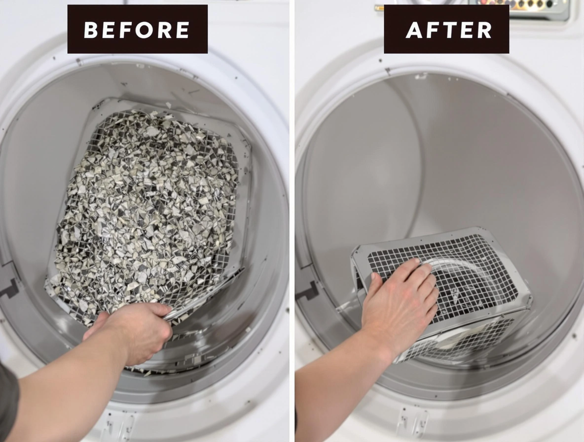 Professional lint trap cleaning by Tuttle Dryer Vent Cleaning in Tuttle