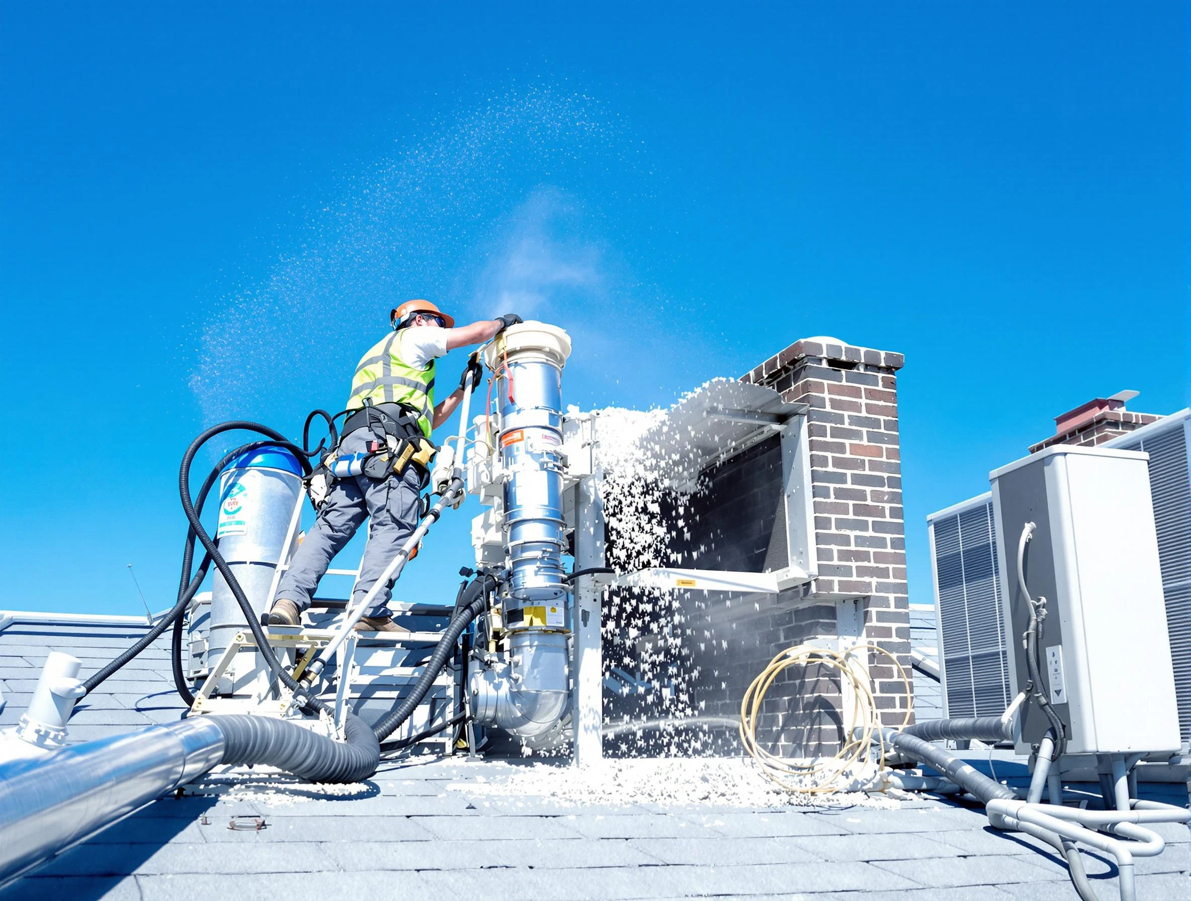 Expert roof dryer vent cleaning by Tuttle Dryer Vent Cleaning in Tuttle
